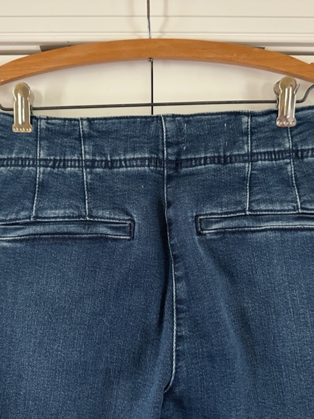 Anthropologie Pilcro Trapeze High Rise Wide Leg Jeans - Picture 6 of 15
